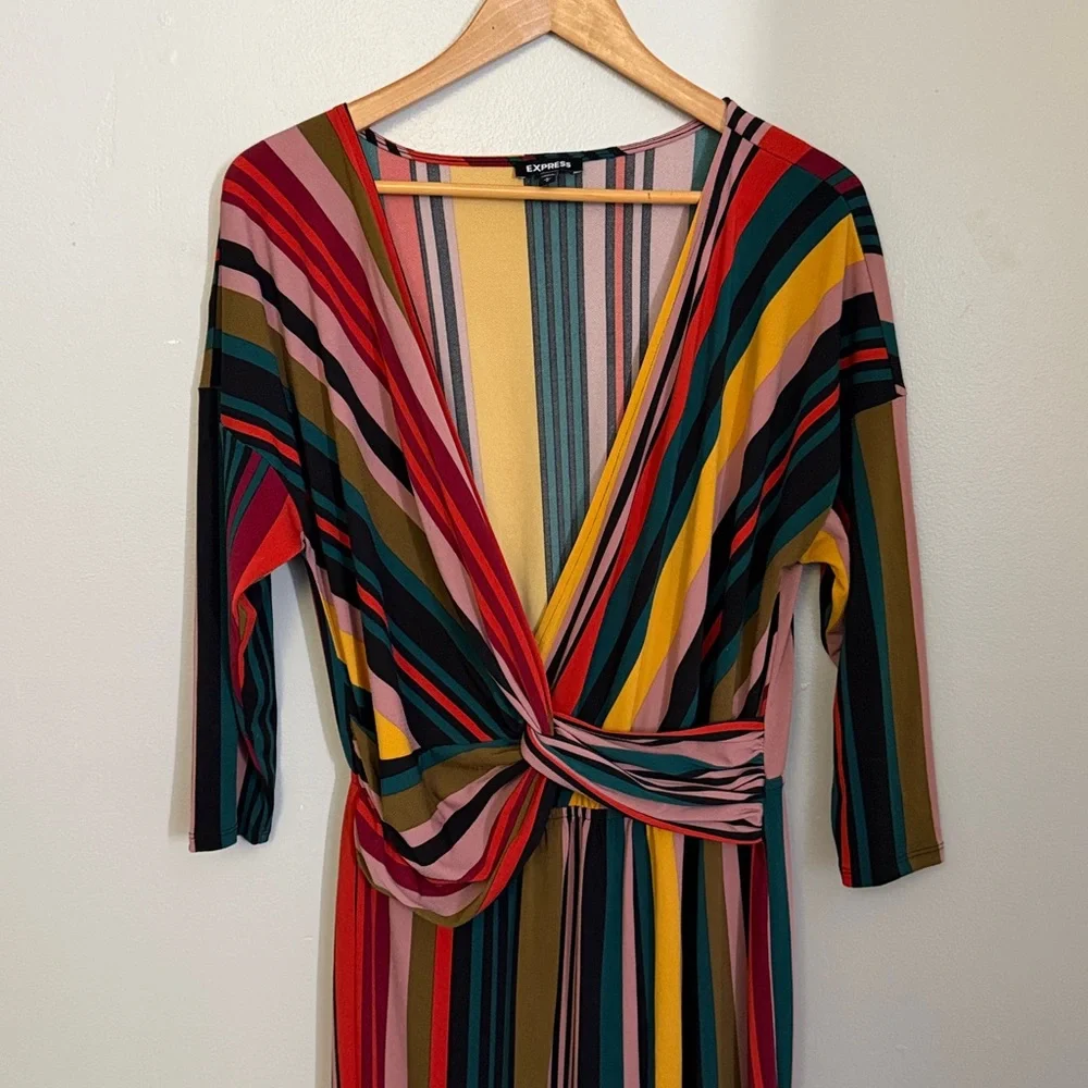 Express Colorful Striped Jumpsuit! - Picture 3 of 5